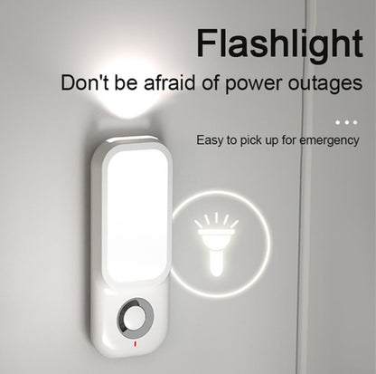 LED Induction Night Light Intelligent Wireless Aisle Corridor Night  With Flashlight,Spec: Charging Model - Sensor LED Lights by buy2fix | Online Shopping UK | buy2fix