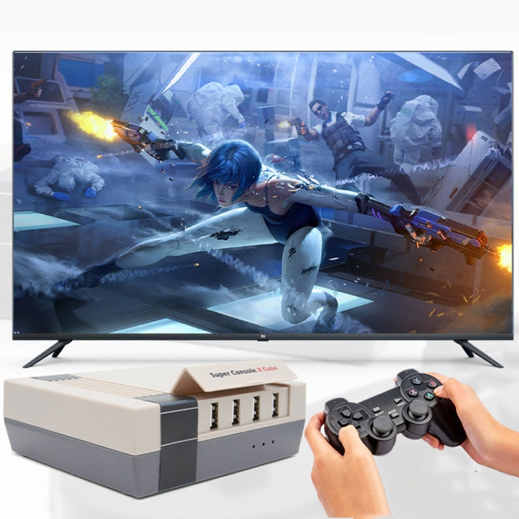 Super Console X Cube Wireless Retro TV Video Game Console Built-in 50+ Emulators 256G 50000+ Games(US Plug) - Pocket Console by buy2fix | Online Shopping UK | buy2fix