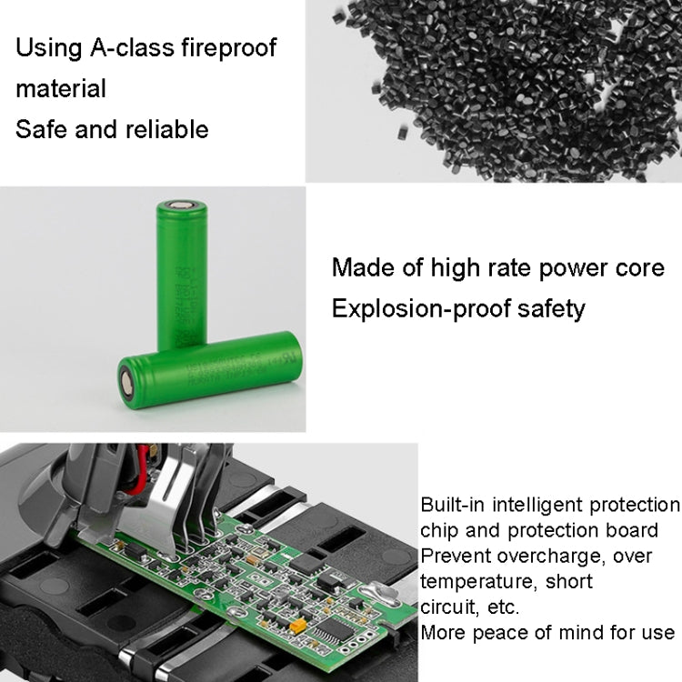 For Dyson V7 Series Battery 21.6V Vacuum Cleaner Accessories Sweeping Machine Battery Spare Power, Capacity: 4000mAh - Dyson Accessories by buy2fix | Online Shopping UK | buy2fix