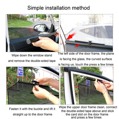 Automobile Automatic Lift Glass Window Sunshade, Specification: Left Window - Window Foils & Solar Protection by buy2fix | Online Shopping UK | buy2fix