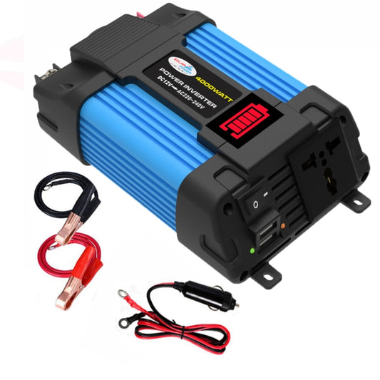 12V-220V 300W  SOLIKE TECH Vehicle Inverter Sine Wave Convertor Auto Inverter - Pure Sine Wave by SOLIKE TECH | Online Shopping UK | buy2fix