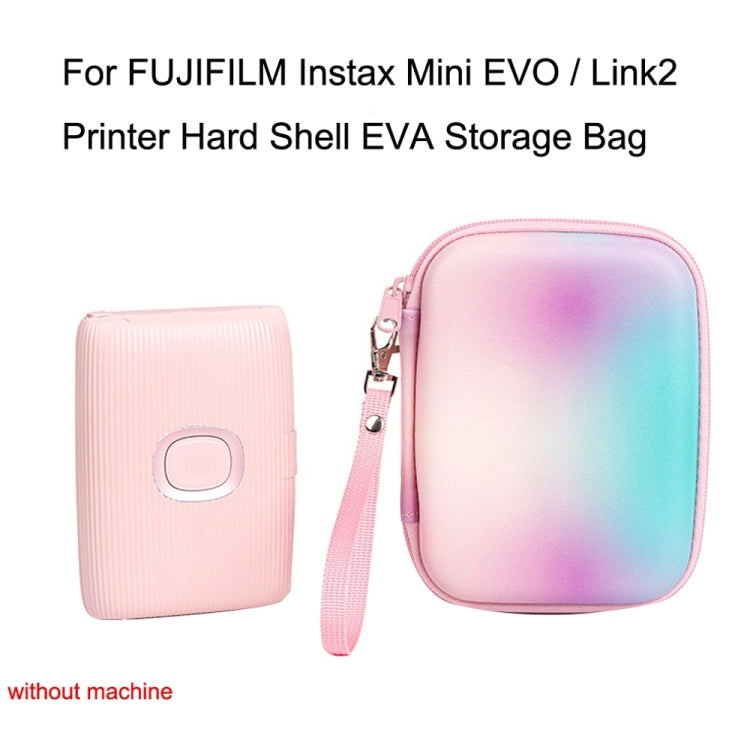 For FUJIFILM Instax Mini EVO / Link2 Printer Hard Shell EVA Storage Bag(Gradient Color) - Backpack by buy2fix | Online Shopping UK | buy2fix