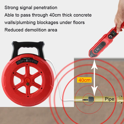 NOYAFA NF-5130 Wall Pipe Blockage Detector Pipe Blockage Detector For Iron/PVC/Cement/Steel Pipes - Other Tester Tool by NOYAFA | Online Shopping UK | buy2fix