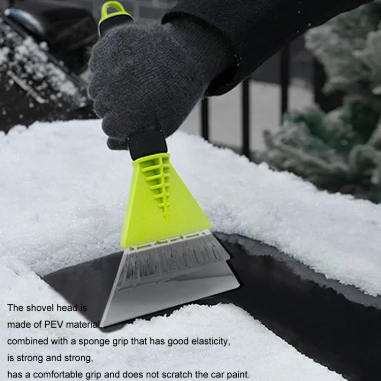 Car De-icer Shovel Multifunctional Frost Scraping Snow Sweeping Brush(Black) - Ice Scraper by buy2fix | Online Shopping UK | buy2fix