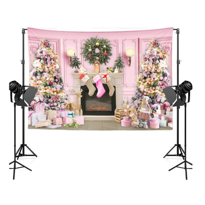 150 x 100cm Peach Skin Christmas Photography Background Cloth Party Room Decoration, Style: 11 - Cartoon by buy2fix | Online Shopping UK | buy2fix