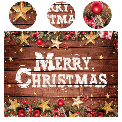 150 x 100cm Peach Skin Christmas Photography Background Cloth Party Room Decoration, Style: 11 - Cartoon by buy2fix | Online Shopping UK | buy2fix