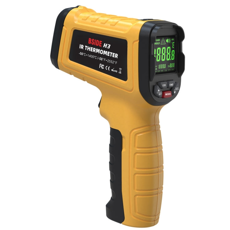 BSIDE H3 High Temperature Infrared Thermometer Handheld Non-Contact Thermometer - Thermostat & Thermometer by BSIDE | Online Shopping UK | buy2fix