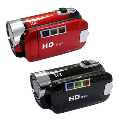 16X Digital Zoom HD 16 Million Pixel Home Travel DV Camera, US Plug(Black) - Consumer Electronics by buy2fix | Online Shopping UK | buy2fix