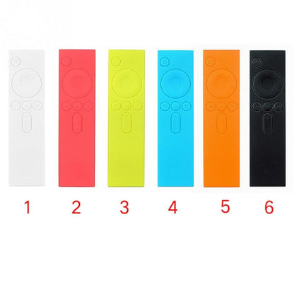 6 PCS Soft Silicone TPU Protective Case Remote Rubber Cover Case for Xiaomi Remote Control I Mi TV Box(Black) - Consumer Electronics by buy2fix | Online Shopping UK | buy2fix