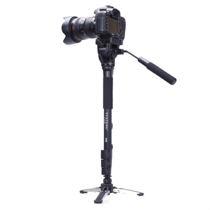 YUNTENG VCT-288RM SLR Camera Monopod Camera Support Foot Hydraulic Head Professional Photography Stand, Height: 1.48m - Camera Accessories by YUNTENG | Online Shopping UK | buy2fix