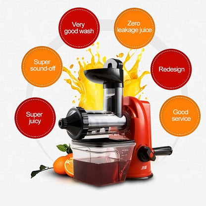 Multifunction Home Manual Juicer Apple Orange Wheatgrass Portable DIY Juicer(Red) - Home & Garden by buy2fix | Online Shopping UK | buy2fix