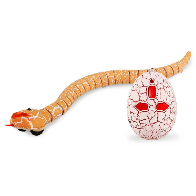 Tricky Funny Toy Infrared Remote Control Scary Creepy Snake, Size: 38*3.5cm(Orange) -  by buy2fix | Online Shopping UK | buy2fix