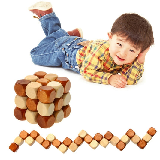 Wooden Children Adult Casual Unlock Toys Cube Toys DIY Kids Baby Educational Toy - Magic Cubes by buy2fix | Online Shopping UK | buy2fix
