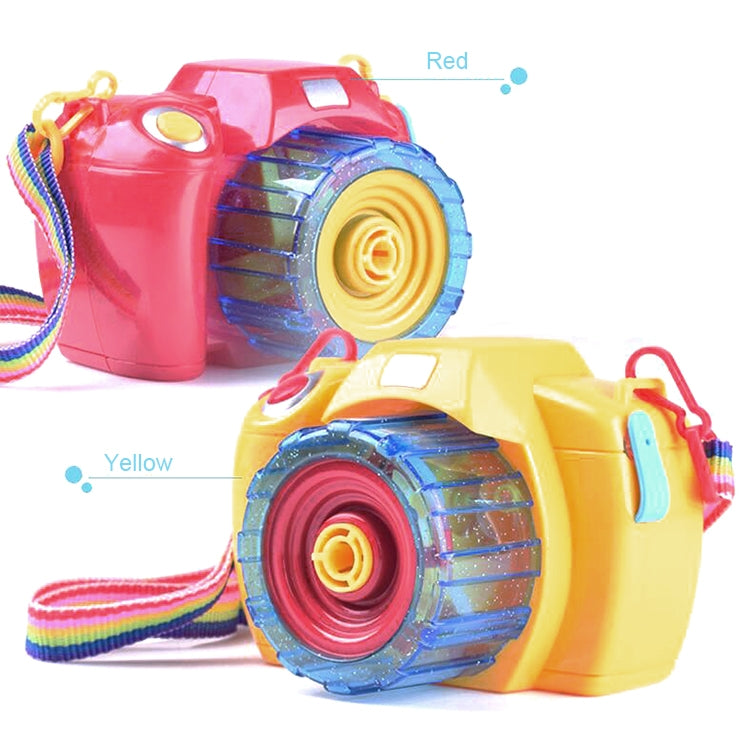 Electric Camera Shaped Flashing Sounding Toy Bubble Machine, Random Color Delivery, Bubble Liquid Not Included - Toy Sports by buy2fix | Online Shopping UK | buy2fix