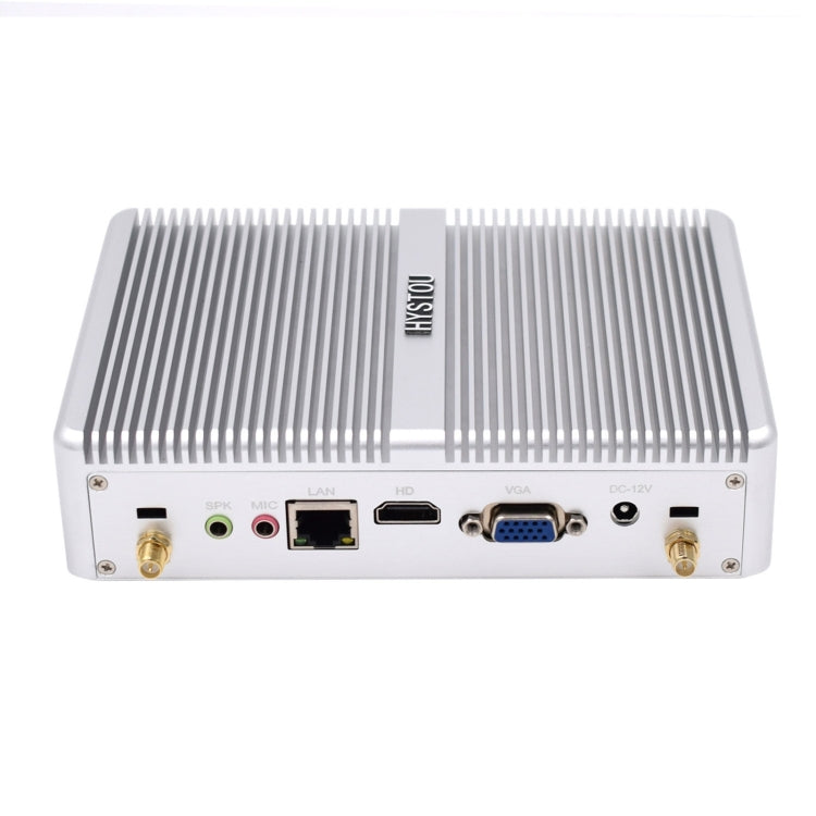 HYSTOU H2 Windows / Linux System Mini PC, Intel Core I5-7267U Dual Core Four Threads up to 3.50GHz, Support mSATA 3.0, 8GB RAM DDR3 + 256GB SSD 500GB HDD (White) - Computer & Networking by HYSTOU | Online Shopping UK | buy2fix