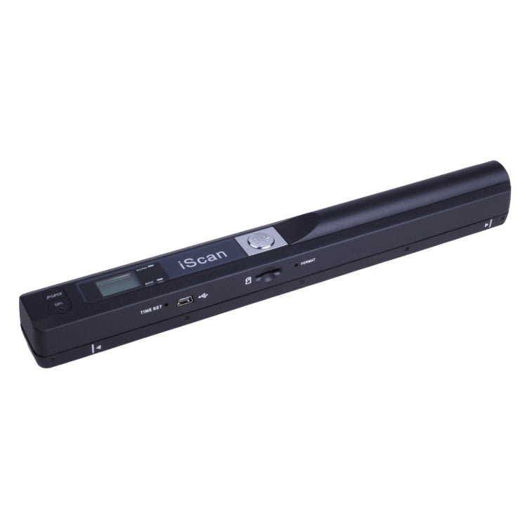 iScan01 Mobile Document Handheld Scanner with LED Display, A4 Contact Image Sensor(Black) - Consumer Electronics by buy2fix | Online Shopping UK | buy2fix